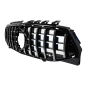 Griglia anteriore compatibile con Mercedes CLA X118 C118 (2019-05.2023) cromato Stripes GT-R Panamer