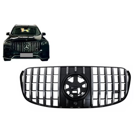 Griglia anteriore compatibile con Mercedes GLS SUV X167 Facelift (2023-in poi) GTR design (Cod. K-FG
