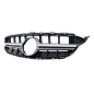 Griglia anteriore compatibile con Mercedes C-Classe W205 S205 C205 A205 (2014-2018) conout Camera (C