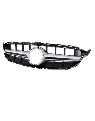 Griglia anteriore compatibile con Mercedes W205 Berlina S205 T-Modell A205 Cabrio C205 Facelift (03.