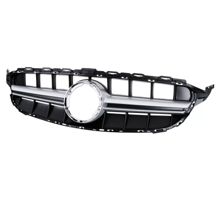Griglia anteriore compatibile con Mercedes W205 Berlina S205 T-Modell A205 Cabrio C205 Facelift (03.
