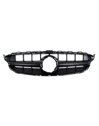 Griglia anteriore compatibile con Mercedes W205 Berlina S205 T-Modell A205 Cabrio C205 Facelift (03.