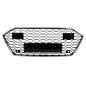 Griglia anteriore compatibile con Audi A7 4K8 (2018-) RS design cromato (Cod. K-FGAUA74KRSWHC)