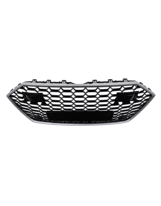 Griglia anteriore compatibile con Audi A7 4K8 (2018-) RS design Silver (Cod. K-FGAUA74KRSWHS)