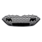 Griglia anteriore compatibile con Audi A7 4K8 (2018-) RS design Silver (Cod. K-FGAUA74KRSWHS)
