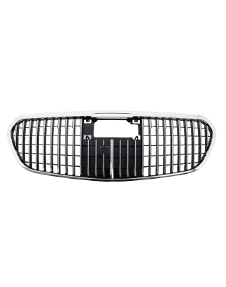 Griglia anteriore compatibile con Mercedes S-Classe W223 (2020-in poi) Berlina (Cod. K-FGMBW223CN)
