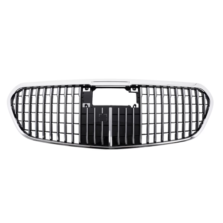 Griglia anteriore compatibile con Mercedes S-Classe W223 (2020-in poi) Berlina (Cod. K-FGMBW223CN)