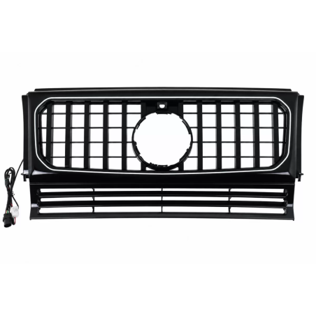 Griglia anteriore con LED compatibile con Mercedes G-Classe W463 (1990-2018) (Cod. K-FGMBW464LD)