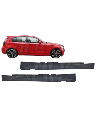 Minigonne laterali compatibile con BMW 1 Serie E87 (2003-2012) 5 Doors M-Technik Sport design (Cod. 
