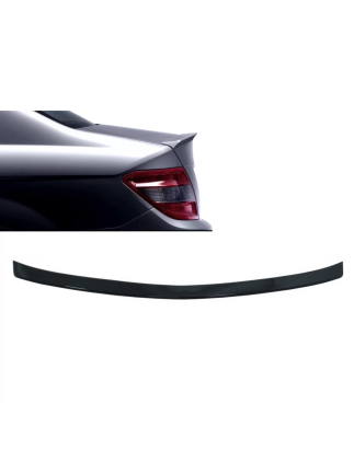 Spoiler baule compatibile con Mercedes C-Classe W204 (2007-2014) nero lucido (Cod. K-TSMBW204AMG)