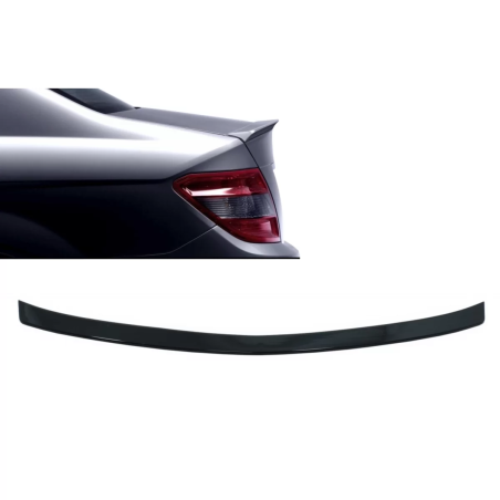 Spoiler baule compatibile con Mercedes C-Classe W204 (2007-2014) nero lucido (Cod. K-TSMBW204AMG)