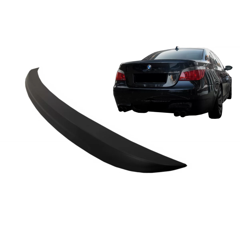Spoiler baule compatibile con BMW E60 5 Serie LCI pre-restyling (2003-2010) design M-Technik (Cod. K