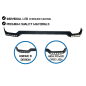 Spoiler paraurti anteriore LED DRL Extension compatibile con Mercedes G-Classe W463 (1989-2017) (Cod