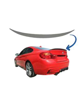 Spoiler baule compatibile con BMW 4 Serie F32 (2013-2019) M4 design (Cod. K-TSBMF32M4)