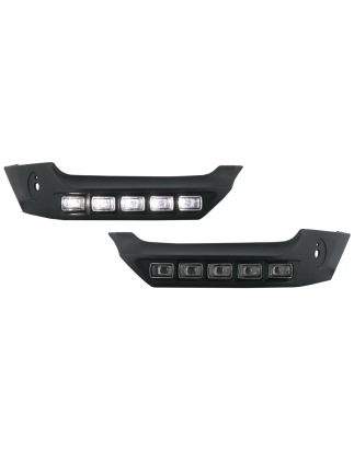 Spoiler paraurti anteriore LED DRL Extension compatibile con Mercedes G-Classe W463 (1989-in poi) (C