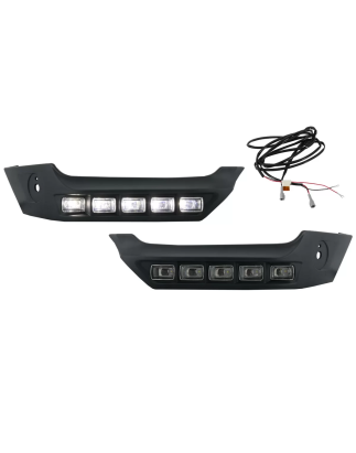 Spoiler paraurti anteriore LED DRL Extension compatibile con Mercedes G-Classe W463 (1989-in poi) (C