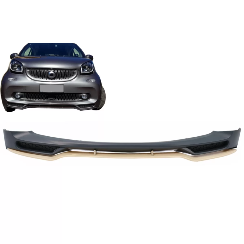 Spoiler paraurti anteriore Lip Extension for Smart ForTwo 453 (2014-2019) (Cod. K-FBSM453)