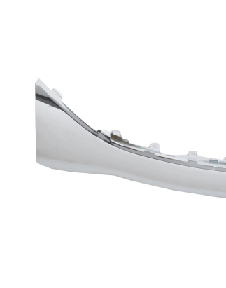 Spoiler paraurti anteriore Lip in poiper Plate cromato compatibile con Mercedes S-Classe W222 (2013-