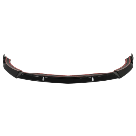 Spoiler paraurti anteriore Lip compatibile con Mercedes CLA45 C117 X117 (2013-2016) Glossy nero (Cod
