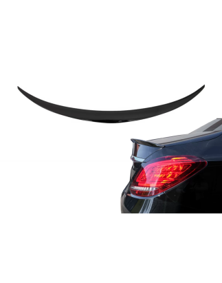 Spoiler baule compatibile con Mercedes C-Classe W205 (2014-2020) Shiny nero (Cod. K-TSMBW205AMGPB)