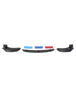 Spoiler paraurti anteriore compatibile con BMW 5 Serie G30 G31 Berlina Touring (2017-in poi) design 