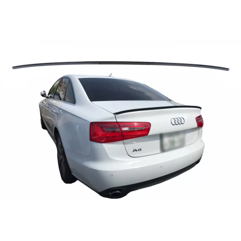 Spoiler baule compatibile con Audi A6 C7 4G 4 Doors (2011-2018) nero opaco (Cod. K-TSAUA64G)