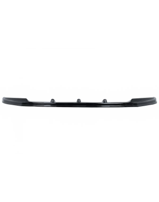 Spoiler paraurti anteriore Lip compatibile con VW Transporter T6 (2015-in poi) Glossy nero Add-on (C