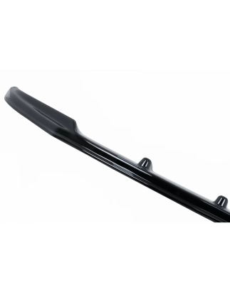 Spoiler paraurti anteriore Lip compatibile con VW Transporter T6 (2015-in poi) Glossy nero Add-on (C