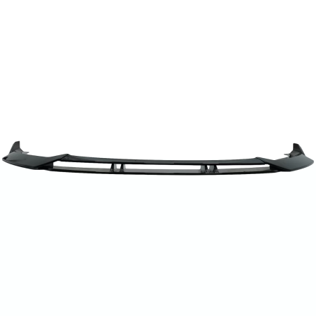 Spoiler paraurti anteriore Lip compatibile con Audi A3 8V Facelift S-Line (2017-in poi) nero lucido 