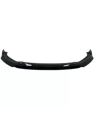 Spoiler paraurti anteriore Lip compatibile con Audi A3 8V Facelift S-Line (2017-in poi) nero lucido 