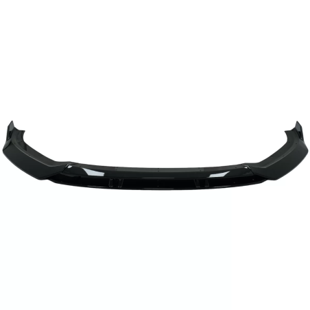 Spoiler paraurti anteriore Lip compatibile con Audi A3 8V Facelift S-Line (2017-in poi) nero lucido 