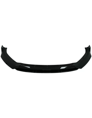 Spoiler paraurti anteriore Lip compatibile con Audi A3 8V Facelift S-Line (2017-in poi) nero lucido 