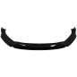 Spoiler paraurti anteriore Lip compatibile con Audi A3 8V Facelift S-Line (2017-in poi) nero lucido 