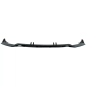 Spoiler paraurti anteriore Lip compatibile con Audi A4 B9 8W S-Line (2016-2018) nero lucido Add-On (