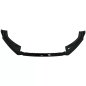 Spoiler paraurti anteriore Lip compatibile con Audi A4 B9 8W S-Line (2016-2018) nero lucido Add-On (
