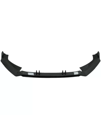 Spoiler paraurti anteriore Lip compatibile con Audi A4 B9 8W S-Line (2016-2018) look carbonio Add-On