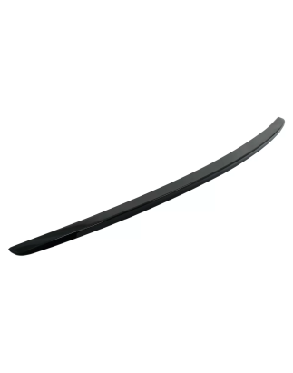 Spoiler baule compatibile con Mercedes S-Classe W222 (2014-2020) Sport Rear Lip nero lucido (Cod. K-