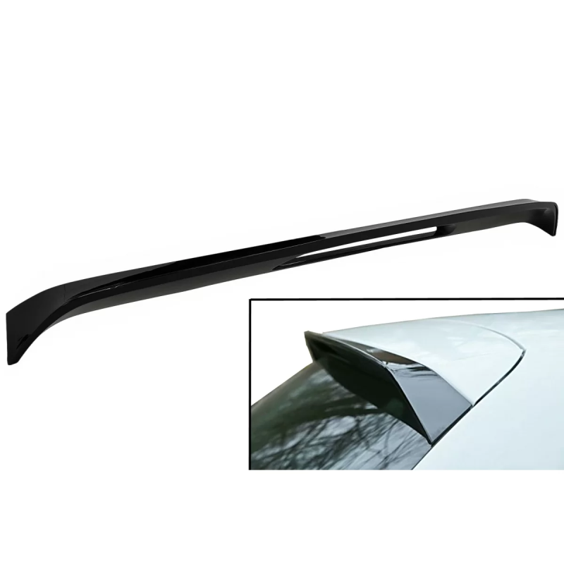 Spoiler tetto Wing compatibile con VW Polo 6R 6C (2009-2017) nero lucido Add-On (Cod. K-TSVWPO6RGTI)