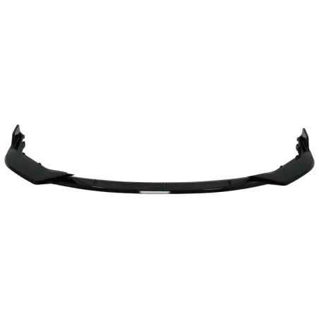 Spoiler paraurti anteriore Lip compatibile con Toyota Corolla XII (2019-in poi) nero lucido (Cod. K-