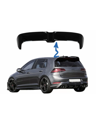 Spoiler tetto compatibile con VW Golf 7 VII (2012-2017) GTI OETT design nero lucido (Cod. K-RSVWG7GT