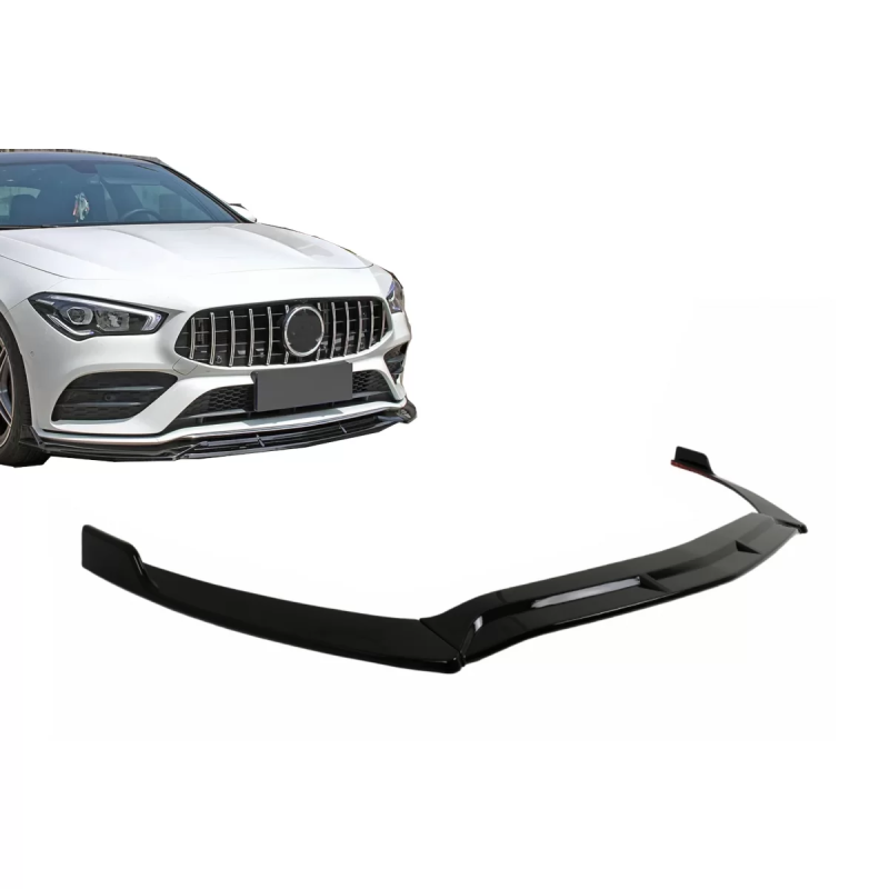 Spoiler paraurti anteriore Lip compatibile con Mercedes CLA X118 C118 Sport Line CLA35 (2019-2023) n