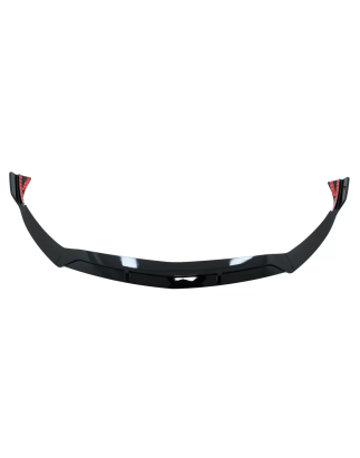 Spoiler paraurti anteriore Lip compatibile con Mercedes A-Classe W177 V177 (2018-2022) nero lucido (
