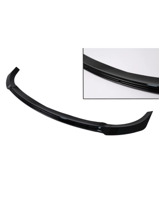 Spoiler paraurti anteriore Lip compatibile con Tesla Model Y (2020-in poi) nero lucido Add-On (Cod. 