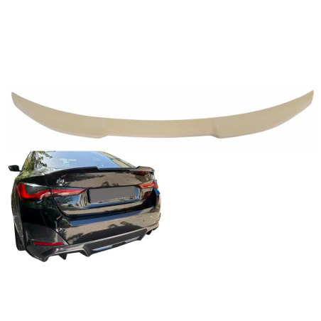 Spoiler baule Wing compatibile con BMW 4 Serie G26 i4 G26 BEV (2021-in poi) Gran (Cod. K-TSBMI4G26)