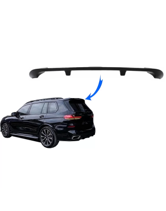 Spoiler tetto Wing compatibile con BMW X7 G07 (2018-in poi) Shiny nero (Cod. K-RSBMG07X7)