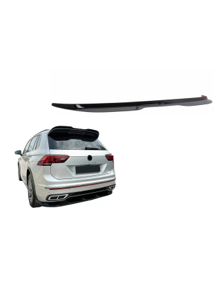 Spoiler tetto compatibile con VW Tiguan II Mk2 R/ R Line Facelift (2020-2024) nero (Cod. K-RSVWTIRLC