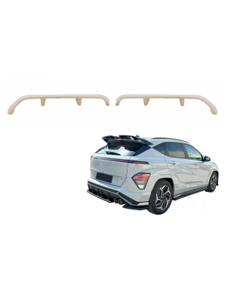 Spoiler tetto Wing compatibile con Hyundai Kona N-Line Mk2 (2023-) Unpainted (Cod. K-RSHYKMK2)