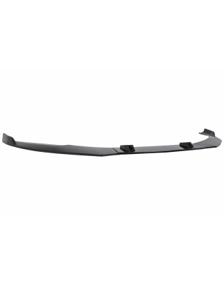Spoiler paraurti anteriore Lip compatibile con Audi A6 C8 4K (2018-2022) nero lucido (Cod. K-FBSAUA6