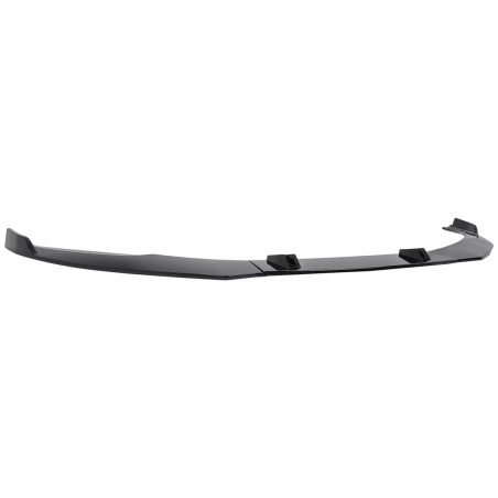 Spoiler paraurti anteriore Lip compatibile con Audi A6 C8 4K (2018-2022) nero lucido (Cod. K-FBSAUA6