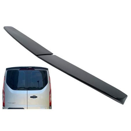 Spoiler tetto Wing compatibile con Ford Transit Custom (2013-2023) only Barn Doors (Cod. K-TSFTC4)